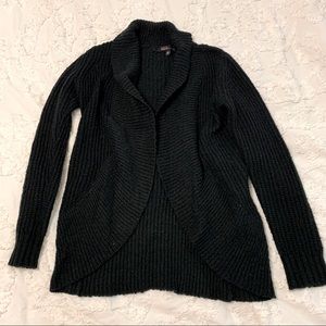 Black cardigan